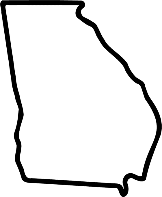 Georgia Locations Map