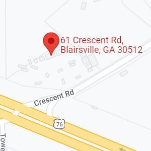 Blairsville location map